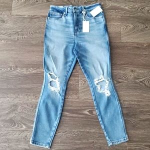 💙 Good American - Good Curve Skinny Crop Jeans Size 4 - Brand New with Tags